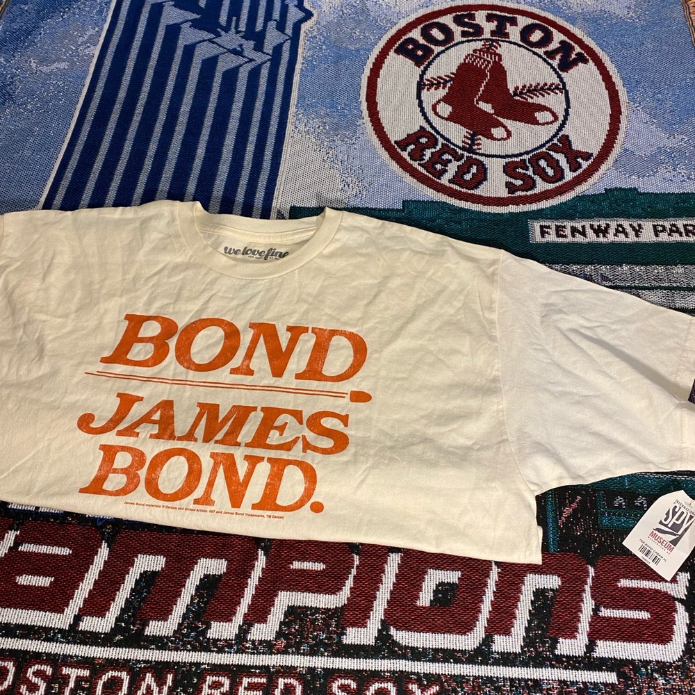 James Bond tee shirt